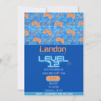 Gamer Birthday Kaart