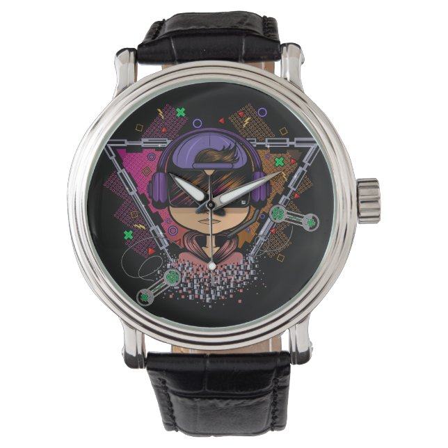 Gamer Boy Horloge (Voorkant)