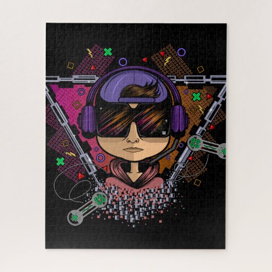 Gamer Boy Legpuzzel (Verticaal)