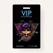 Gamer Boy VIP Access Pass Badge (Achterkant)