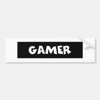 gamer bumpersticker