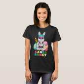 Gamer Bunny Leuke Pasen Video Game Gaming Boys Pul T-shirt (Voorkant volledig)