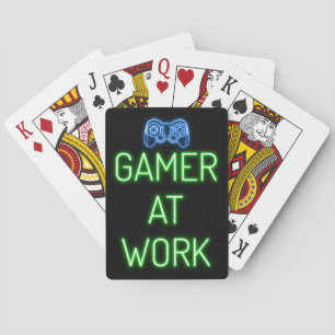 Gamer Cadeaus Gamer op het werk Pokerkaarten