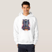 Gamer CAT-niveau omhoog Hoodie (Voorkant volledig)