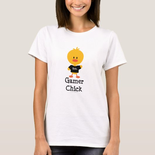 Gamer Chick T-shirt (Voorkant)