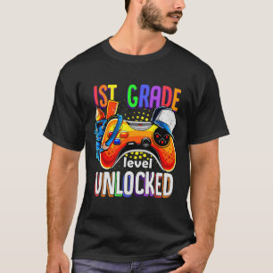 Gamer Ck naar school gamepad 1e eerstegraads nivea T-shirt