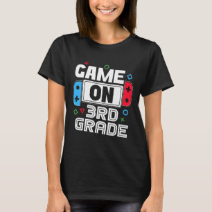Gamer Ck naar school leuke game 3e klas kinderen j T-shirt