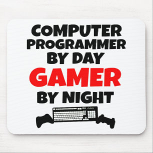 Gamer computer programmeur muismat
