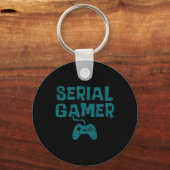 Gamer Controller Leuk Gamen Videogame Lover Boys Sleutelhanger (Voorkant)
