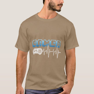 Gamer Controller Videospel Gamer Gaming Fan vriend T-shirt