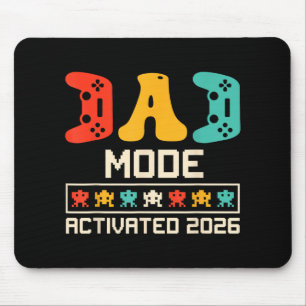 Gamer Dad Mode geactiveerd 2026 Funny Future Fathe Muismat