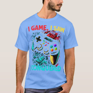 Gamer die ik zag ik veroverd t-shirt