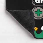 Gamer Elf Matching Family Group Christmas Party Py Muismat (Hoek)