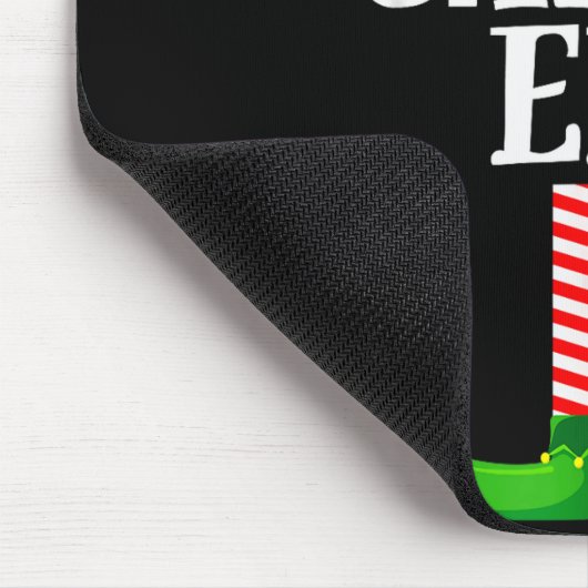 Gamer Elf Matching Family Group Christmas Party Py Muismat (Hoek)