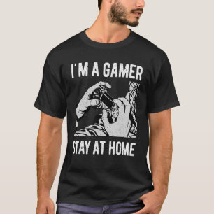 Gamer- en consolesegelgamer-shirt t-shirt