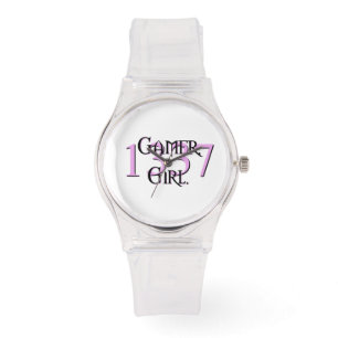 "Gamer. Fille." Montre