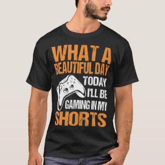 Gamer Funny Gaming Joke Video Games Gaming T-shirt