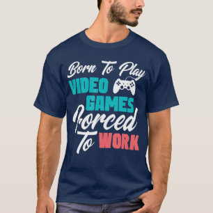 Gamer Gamen Grappige Video Game s retro T-shirt