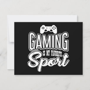 Gamer - Gamen is mijn favoriete sport