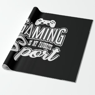 Gamer - Gamen Is Mijn Favoriete Sport Cadeaupapier