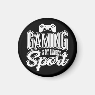 Gamer - Gamen Is Mijn Favoriete Sport Magneet