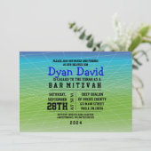 GAMER GAMING DIGITAL Bar Mitzvah Uitnodiging (Staand voorkant)