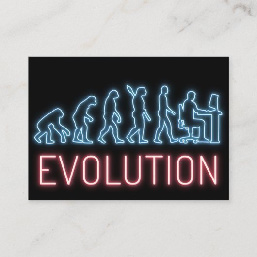Gamer Gift | Gamer Evolution Visitekaartje (Voorkant)
