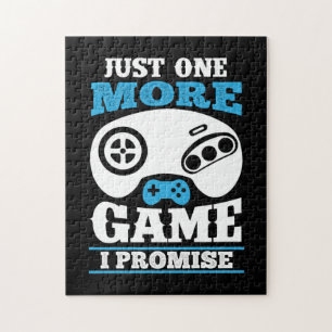 Gamer Gift nog maar een spelletje dat ik beloof Legpuzzel