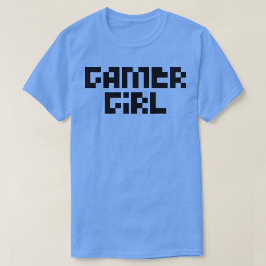Gamer girl2 t-shirt (Design voorkant)