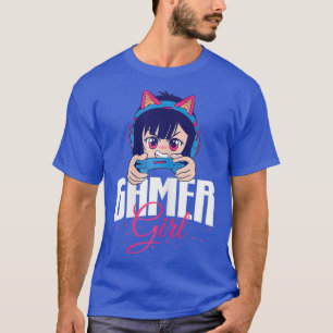 Gamer Girl Anime Manga Player Gaming Girl T-shirt
