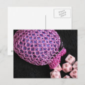 Gamer Girl Briefkaart (Voorkant / Achterkant)