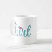 Gamer Girl Coffee Mug - Cute Gaming Gift (Devant gauche)