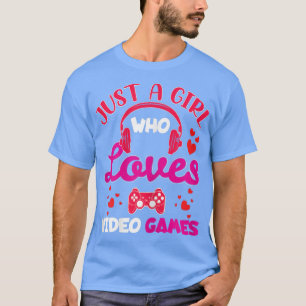 Gamer girl, gamer girl, hart, retro, videogames, t-shirt