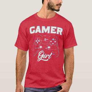 Gamer Girl gammende vriend T-shirt