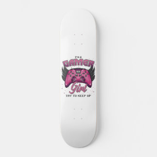 Gamer Girl-ontwerp Skateboard