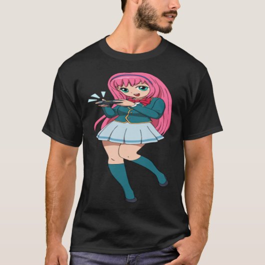 Gamer Girl T-shirt (Voorkant)