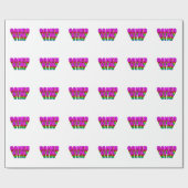 Gamer Girl-tekst Cadeaupapier (Vlak)