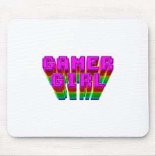 Gamer Girl-tekst Muismat