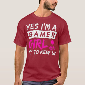 Gamer Girl Vrouw Gaming T-shirt