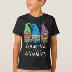 Gamer Gnomen Gamen Met Mijn Gnomies T-shirt