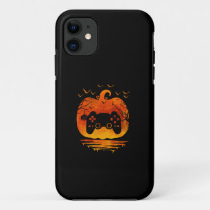 GAMER HALLOWEEN KOSTUUM POMPOEN GAMER LIEFHEBBER H iPhone 11 HOESJE