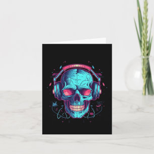 Gamer Halloween Kostuum Skull Gaming Video-game Kaart