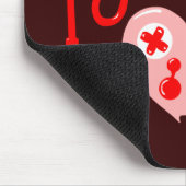 Gamer Heart Muismat (Hoek)