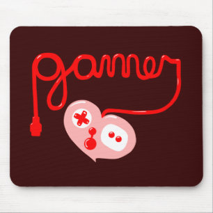 Gamer Heart Muismat