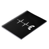 Gamer Heartbeat Notitieboek (Linkerzijde)