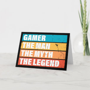 Gamer. Het Man. De mythe. De legende. Kaart