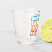 Gamer. Het Man. De mythe. De Legende. Shot Glas (Links)