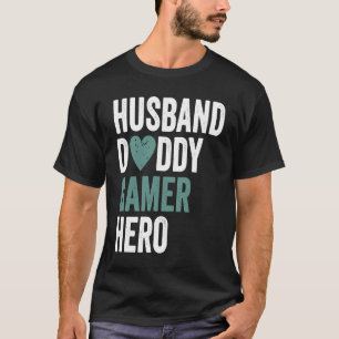 Gamer in nood, papa Gamer Hero T-shirt
