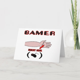 Gamer Insert Controller hier Feestdagen Kaart