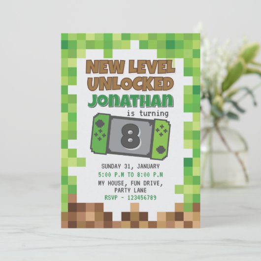 GAMER INVITATION (Debout devant)